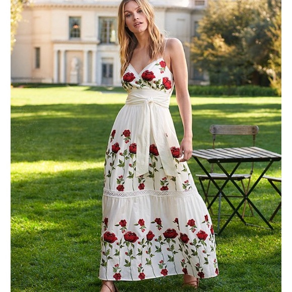 Nwt Antonio Melani Henry Embroidered 